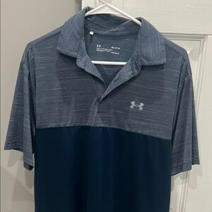 Under Armour Men's Blue Polo Shirt